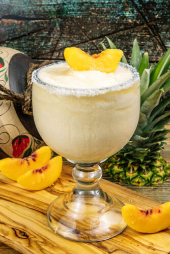 Frozen Peach Margarita