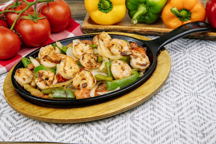 Shrimp Fajitas